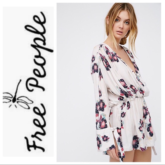 Free People Tops - Free People | Tuscan Dreams Floral Tunic XS